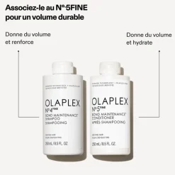 Olaplex Shampooing|N°4 Fine Bond Maintenance Shampoing pour Cheveux Fins