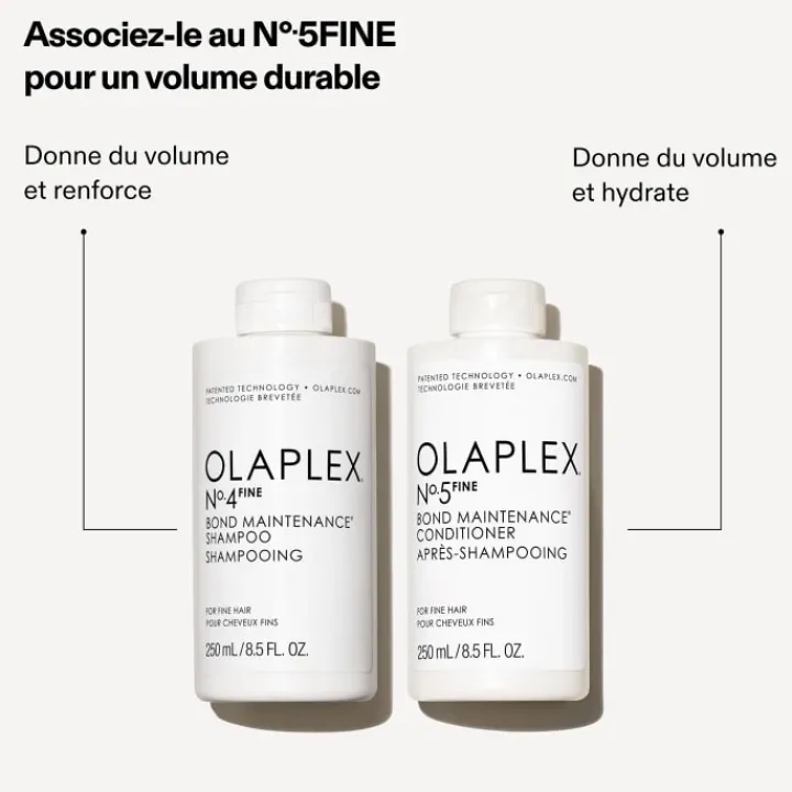 Olaplex Shampooing|N°4 Fine Bond Maintenance Shampoing pour Cheveux Fins