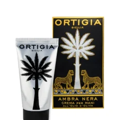 Ortigia Sicilia Parfum Mixte|Ambra Nera                Crème pour les Mains