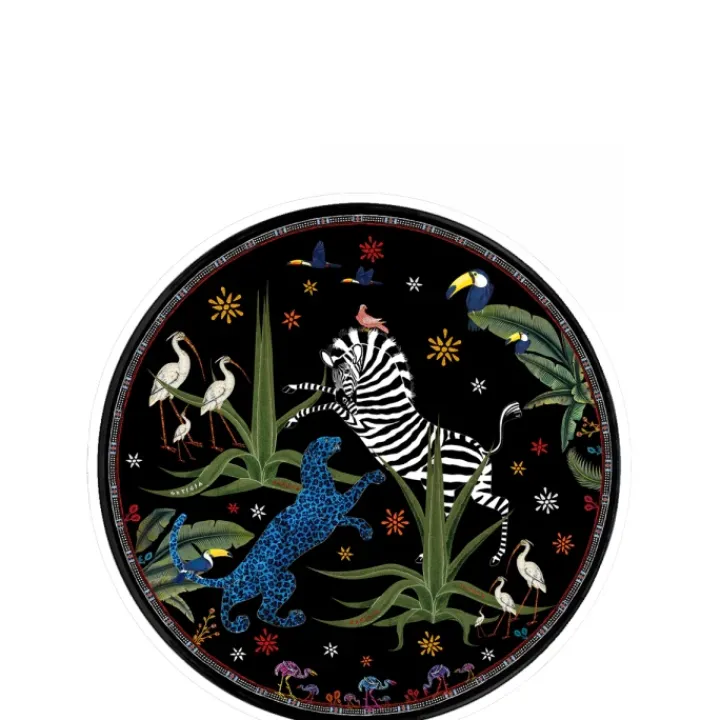 Ortigia Sicilia Accessoires Maison|Jungle Plateau en Laque