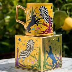 Ortigia Sicilia Accessoires Maison|Jungle Sahara                Mug en Céramique