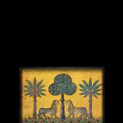 Ortigia Sicilia Accessoires Maison|Parfum Mixte|Zagara                Plateau en Laque Medium