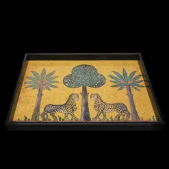 Ortigia Sicilia Accessoires Maison|Parfum Mixte|Zagara                Plateau en Laque Medium