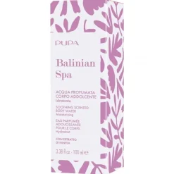 Pupa Eau De Soin & Déodorant|Balinian SPA                Eau Parfumée
