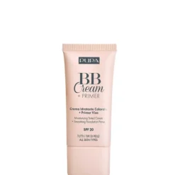 Pupa Base & Primer|BB Cream + Primer Tout Type de Peau                Crème Hydratante Teintée + Base de Pré-maquillage