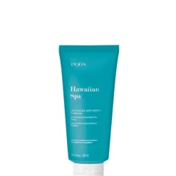 Pupa Gommage & Bain|Hawaiian Spa                Gel Douche Anti-Fatigue A Base de Sel Vert d’Hawaï et Extrait de Bambou