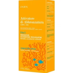 Pupa Préparation Au Bronzage|Soin Activateur De Bronzage Corps Visage                Activateur de bronzage 3 en 1