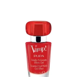 Pupa Vernis À Ongles|Vamp! Vernis à Ongles Parfumé Effett Gel                Vernis parfumé effet gel à la fragrance rouge