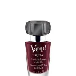Pupa Vernis À Ongles|Vamp! Vernis à Ongles Parfumé Effett Gel                Vernis parfumé effet gel à la fragrance noire