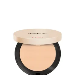 Pupa Poudre|Wonder Me Poudre-Pas-Poudre                Poudre visage compacte perfection instantanée