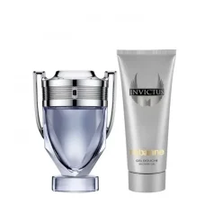 Homme RABANNE Coffrets Pour Lui|Coffret Parfum Homme|Invictus                Coffret Eau de Toilette et Gel Douche