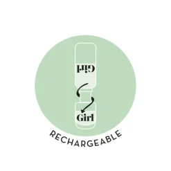 Femme ROCHAS Parfum Naturel & Eco-Responsable|Parfum Recharge|Girl                 Eau de Toilette - Flacon Recharge
