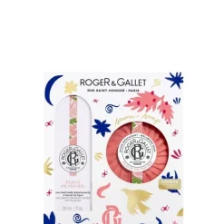 Femme Roger&Gallet Coffrets Pour Elle|Coffret Parfum Femme|Fleur de Figuier Coffret Eau Parfumée Bienfaisante - Savon Parfumé