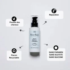 RoseBaie Paris Huile & Soin Spécifique|Biotine x Collagène                Sérum Réparation, Pousse et Reconstruction