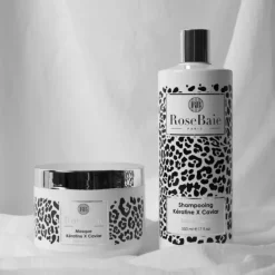 RoseBaie Paris Shampooing|Kératine x Caviar                Shampooing Réparateur & Régénérant