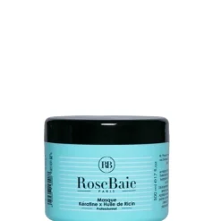 RoseBaie Paris Soin Conditioner & Masque|Kératine x Huile de Ricin Masque Réparateur