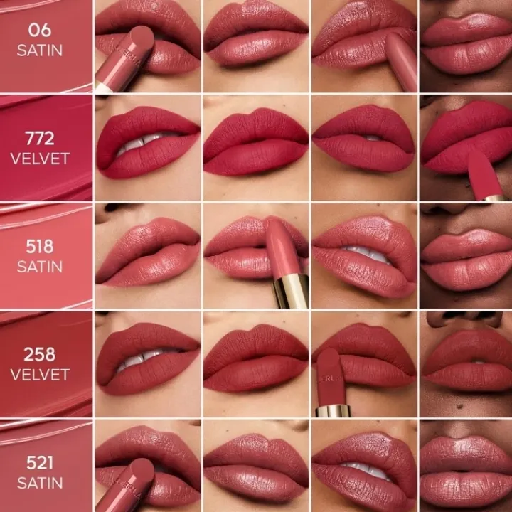 GUERLAIN Rouge À Lèvres & Laque|Rouge G de Majestic Feathers La Recharge - Le Rouge à Lèvres Soin Personnalisable - Édition limitée