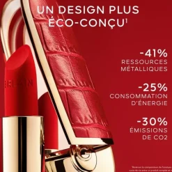 GUERLAIN Rouge À Lèvres & Laque|Rouge G de Majestic Feathers La Recharge - Le Rouge à Lèvres Soin Personnalisable - Édition limitée