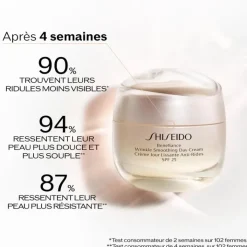 SHISEIDO Soin De Jour|Benefiance                Crème Lissante Anti-Rides SPF 25