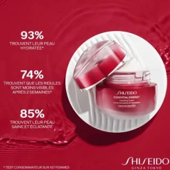 SHISEIDO Soin De Jour|Essential Energy Crème Jour Activatrice d'Hydratation SPF20