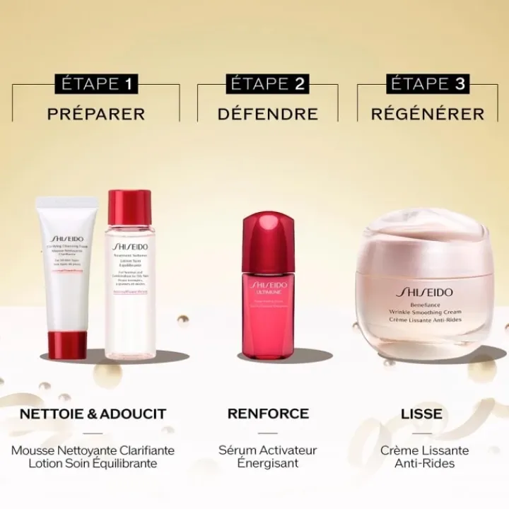 SHISEIDO Coffrets Pour Elle|Soin Jour & Nuit|Rituel Expert Anti-Rides Coffret Soin Visage