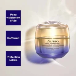 SHISEIDO Soin De Jour|Vital Perfection                Crème Jour Lift Fermeté SPF30 - Recharge
