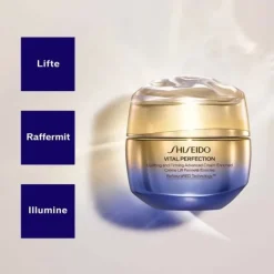 SHISEIDO Soin De Nuit|Soin De Jour|Vital Perfection                 Crème Lift Fermeté Enrichie