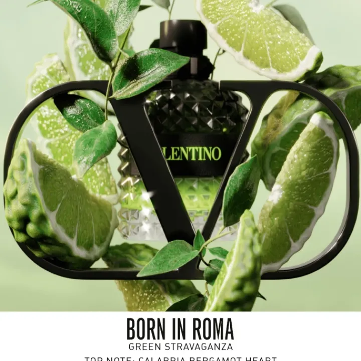 Homme VALENTINO Eau De Toilette|Born in Roma Green Stravaganza Uomo Eau de Toilette pour Lui Fougère Ambrée