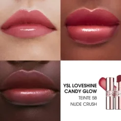 YVES SAINT LAURENT Baume À Lèvres & Huile À Lèvres|YSL Loveshine Candy Glow                Baume Révélateur d'éclat